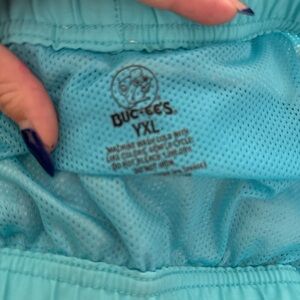 Buc-ee's Turquoise Mesh Shorts XXL